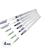 워터브러쉬펜 6종 세트, 4세트