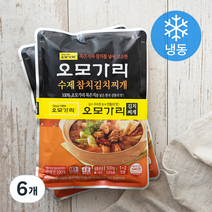 오모가리 수제 참치김치찌개 (냉동), 500g, 6개
