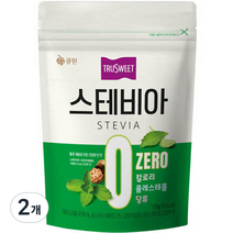 큐원 스테비아, 170g, 2개