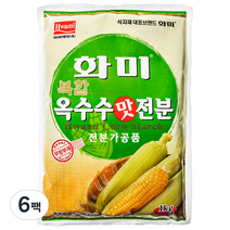화미_옥수수전분(복합) 1KG 1팩, 6팩