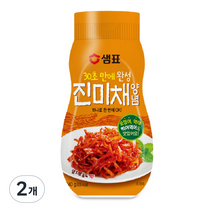 샘표 30초 완성 진미채양념 소스, 340g, 2개