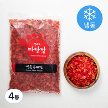 마당발 냉동 홍피망 (냉동), 1kg, 4봉