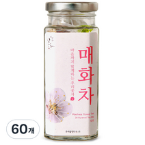 마음맑은우리꽃차 매화차, 0.5g, 60개