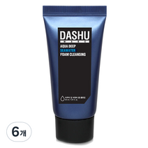 다슈 아쿠아 딥 씨 워터 폼클렌징, 6개, 30ml