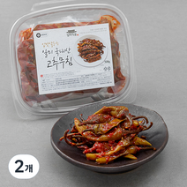 일미식품 입맛살리는 국내산 고추무침, 500g, 2개
