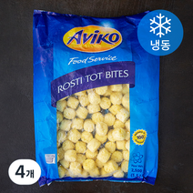아비코 로스티바이트 감자튀김 (냉동), 2.5kg, 4개