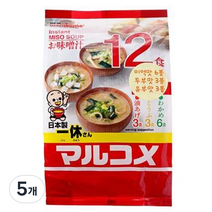 마루 잇큐상 즉석미소 12식, 216g, 5개