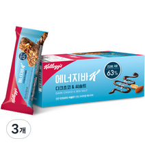 다크초코 앤 씨솔트 에너지바 12p, 360g, 3개