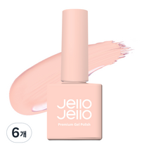 젤로젤로 프리미엄 젤 폴리쉬 10ml, JC-56 블라썸코랄, 6개