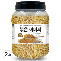 대구농산 볶은 아마씨 통, 1.6kg, 2개