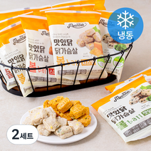 맛있닭 닭가슴살 볼 100g x 4종 x 3팩 세트 (냉동), 2세트