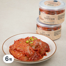 입술젓갈 가자미 식해, 150g, 6개