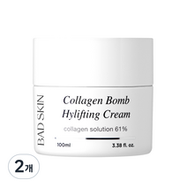 배드스킨 콜라겐 폭탄 하이리프팅 크림, 100ml, 2개
