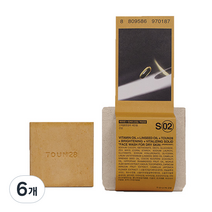 톤28 얼굴 씻을거리 S2 린씨드오일 린시드오일 약산성 클렌징 비누, 100g, 6개