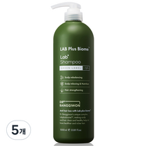 닥터방기원 랩플러스 바이옴 탈모샴푸 그린라벨, 5개, 1000ml