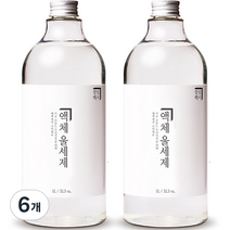 살림백서 액체 울세제, 6개, 1L
