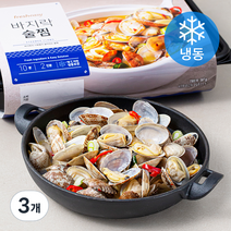 프레시지 바지락 술찜 (냉동), 587g, 3개