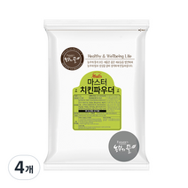 농부의뜰 마스터 치킨파우더 조미료, 1kg, 4개