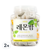 바른약초 레몬밤 삼각티백, 1g, 100개입, 2개