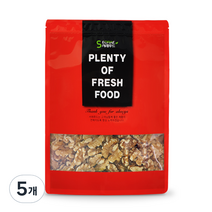 서래푸드 호두 1/4, 400g, 5개