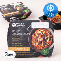 베지가든 도시락 양식 3종 세트 635g (냉동), 3세트