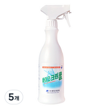 진로발효 바이오크린콜 75% 뿌리는 살균소독제, 450ml, 5개