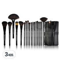 메이크업포유 메이크업 브러쉬 24종 세트, 혼합색상, 3세트