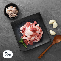 몬트락 제주 흑돼지 앞다리 찌개용 (냉장), 500g, 3팩