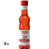 토스키 패션후르츠 시럽, 250ml, 4개