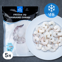 흰다리 새우살 (냉동), 300g, 5개