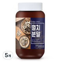 건강스토리 국내산 멸치 분말, 250g, 5개