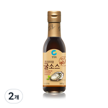 대상 청정원 프리미엄 굴 소스, 260g, 2개