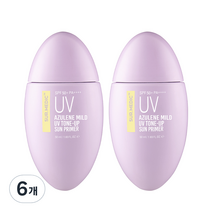 써메딕 + 아줄렌 마일드 UV 톤업 선크림 프라이머, 6개, 50ml