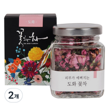 꽃보다차 듬직한 도화 꽃차, 3g, 1개, 2개