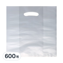 HD 비닐쇼핑백 중, 600개, 무지