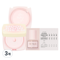 조성아TM 물분 크림 오아시스 에디션 본품 14g + 리필 14g + 체험분 5p 랜덤발송, 핑크 로즈, 3개
