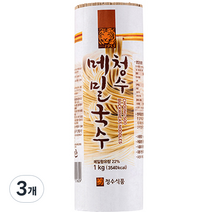 청수식품 메밀국수, 1kg, 3개