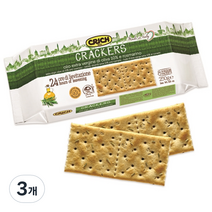 크릭 올리브오일 앤 로즈마리 크래커, 250g, 3개