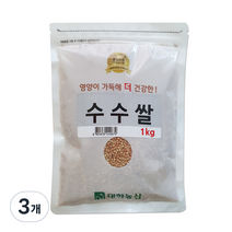 대한농산 수수쌀, 1kg, 3개