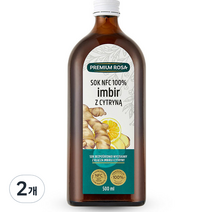 프리미엄로사 생강레몬원액, 500ml, 2개