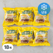 싱글팩토리 따봉버거 (냉동), 145g, 18개