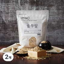 바른곡물 국산 율무쌀, 1.6kg, 2개