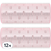 벨로티 알루미늄판 열전도 앞머리 구르프 헤어롤 105 x 40 mm, A타입, 12개