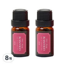 알레 비건 아로마 에센셜 오일 제라늄, 10ml, 8개