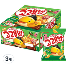 오리온 고래밥 미니 볶음양념맛, 200g, 3개