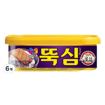 목우촌 뚝심, 120g, 6개