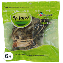 나물이야기 국산 무시래기, 50g, 6개