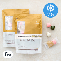아리울떡공방 굳지않는 모듬 꿀떡 (냉동), 6팩, 600g