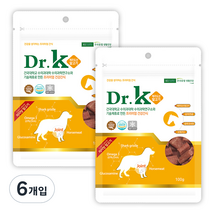 닥터케이 프리미엄 반려동물 간식 100g, 제주도산 말고기, 6개입