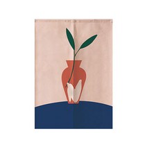 JCP 패브릭 미니멀 하프 커튼